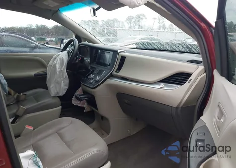 2016 Toyota Sienna L 7 Passenger из США, поврежденный, VIN 5TDZK3DC9GS737566